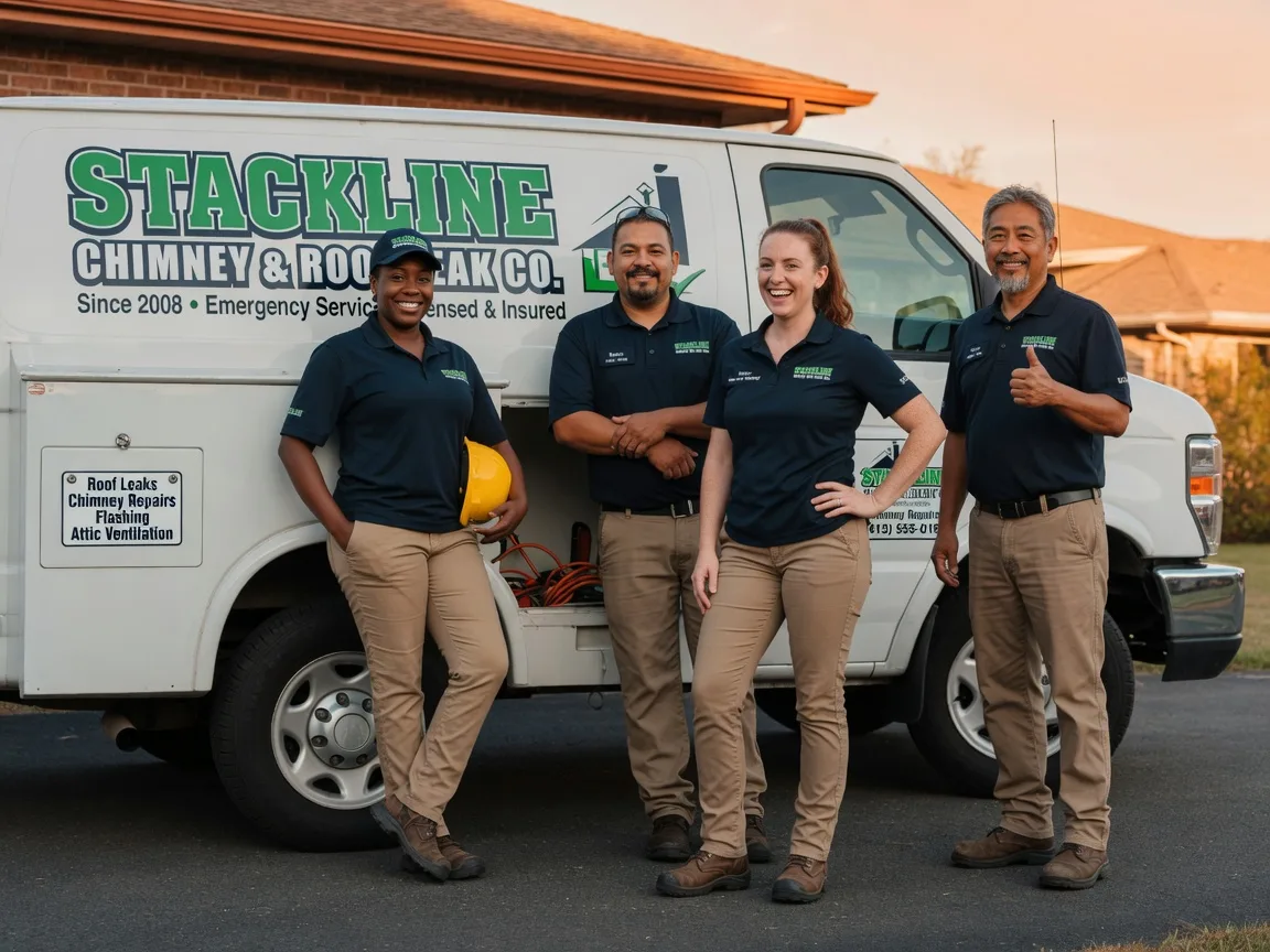 Chimney flashing repair company in Hobgood, NC